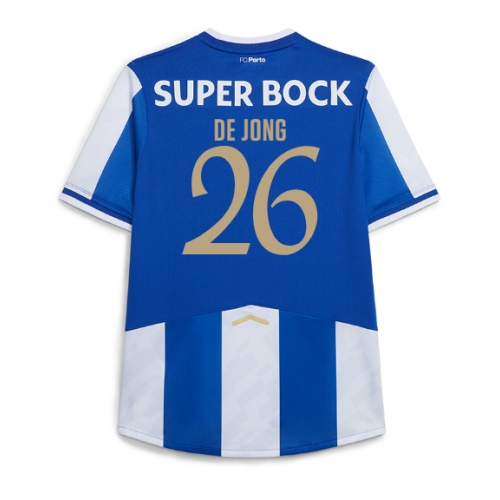 Billige Fotballdrakt Porto Luuk de Jong #26 Replika Hjemmedrakt 2025-26 Kortermet Billige Fotballdrakt Porto Luuk de Jong #26 Replika Hjemmedrakt 2025-26 Kortermet